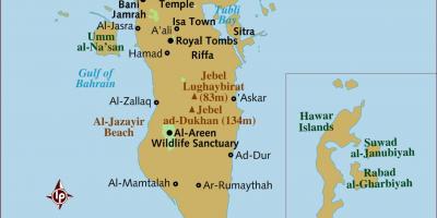 Al-Bahrain kaart