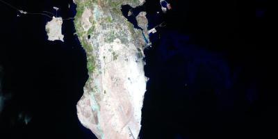 Kaart, satelliit-Bahrein