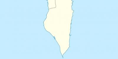 Kaart Bahreini kaart vektor
